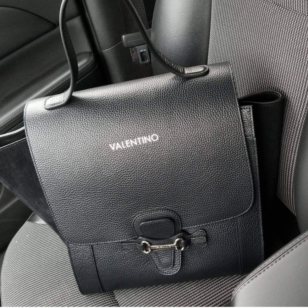 Valentino By Mario Valentino Leather Satchel